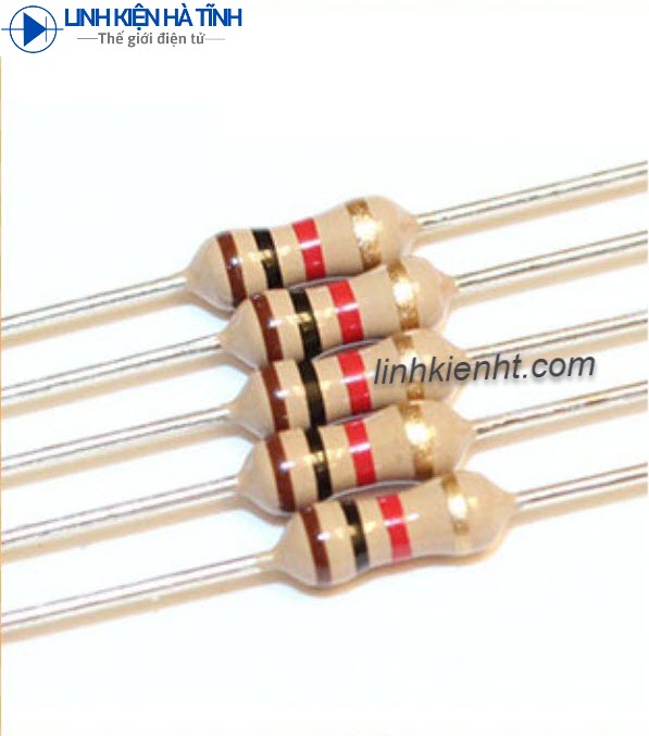TRỞ 1/4W 10R 50 CÁI